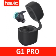 *SUPER DISCOUNTED* HAVIT G1 PRO / G1W True Wireless Bluetooth V5.0 TWS Earbuds IPX5/6 Waterproof Sweatproof Sports Earphones Dual Side Headphones Hakii Headset with Mic Universal Bluetooth Compatible (G1/G1W)