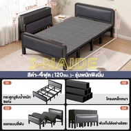 SN เตียงพับ เตียงเดี่ยว 3/4/5ฟุต เตียงพับได้ นอนกลางวันและพักกลางวัน ขึ้นรูปเป็นเตียงคู่แข็งแรงทนทาน