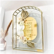 HOUSE DOWARD FRAME SIZE 20X30CM / DOWARD FRAME/ DOME FRAME TERRARIUM FRAME