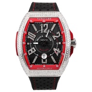 Franck Muller/V45Red Men's Back Drill Automatic Machinery44×53.7mm Barrel-Shaped Dial