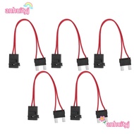 ANHUITYJ 5PCS Car Fuse Holder, 20A With Wire Fuse Connector, Waterproof 16AWG Auto Inline Fuse Holde