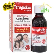 Siro bổ sung sắt Feroglobin Liquid 200ml - vitamin ngừa thiếu máu cho trẻ em số 1 từ ANH - Shop Sunf