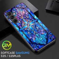 GM49 Softcase Glitter Samsung S25 | S25Plus + | Glossy Silicone Case Silicon Cover Samsung Casing | 