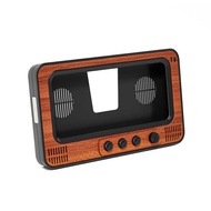 TV Desktop Phone Stand Retro TV Speaker Lazy Stand Creative Bluetooth Speaker Phone Stand