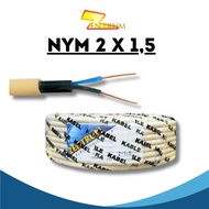 NYM WIRE CABLE 2 x 1.5 30M 50M 50 Meters Extension Wire