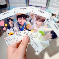 【ready stock】梓渝透卡高清电视剧逆爱角色写真剧照宣传应援周边8张自印明信片 【Ready stock】Ziyu Touka HD TV series "Reverse Love" char