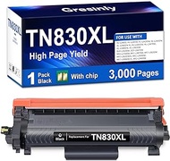 TN830XL TN830 Toner Cartridge for Brother Printer Replacement for Brother TN830XL TN-830 TN830 Black for HL-L2460DW DCP-L2640DW HL-L2405W L2400D L2480DW MFC-L2820DW MFC-L2820DWXL TN830/TN830XL Toner