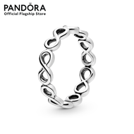 Pandora Infinity silver ring เครื่องประดับ แหวน แหวนเงิน สีเงิน แหวนสีเงิน แหวนเพชร แหวนแพนดอร่า แพน