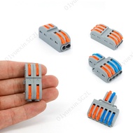 Universal 1 2 3 in 1 2 3 4 6 way Out Fast AC Electrical cable Connector Terminal Compact Splitter Wi