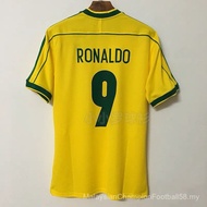 【Retro SSS+】1998 Brazil Retro Football Shirt