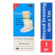 Labtech Self Adhesive Dressing Strip 4cm x 1m