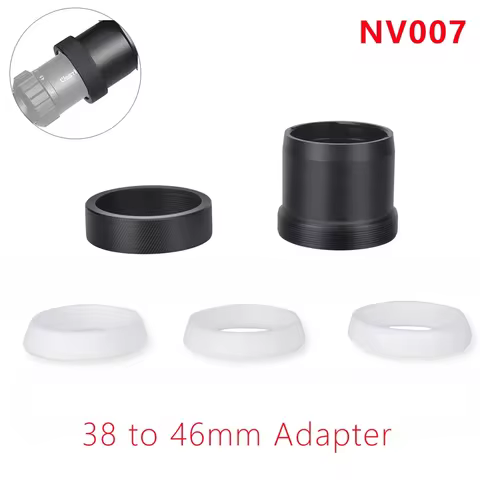 NV007 Adapter 38mm To 46mm Quick Install Aluminum Alloy Digital Night Vision Sleave Bracket 3 in 1 P