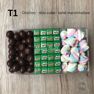 Delfi Chocolate 3-Section - Chocolate Hampers - Eid Hampers - Delfi Chocolate - Eid Chocolate