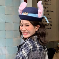 Crazy Zootopia Rabbit Top Hat Children Adult Headband Hat Headwear C8g9