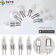 SUYO 5pcs G4 G5.3 G9 halogens Bulb, Dimmable 12V/220V Halogens light, 2023 Glass tube 10W 20W 35W 40