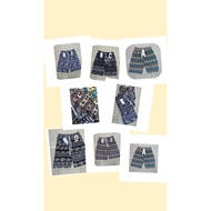 (Ready Stock) Women Batik Short Pants Elephant Graphics Batik Thailand Seluar Pendek Corak Gajah Kai