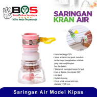 Alat Saringan Kran Air Penyaring Air Kran Bentuk Kipas Kincir Penghemat Air Kran