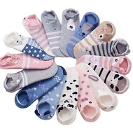 Korean 3D Cat Head Cotton Icons Socks