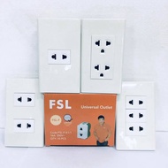 FSL Duplex Universal Outlet & Universal Outlet Set