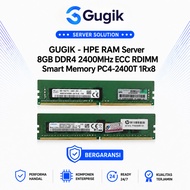 GUGIK - HPE RAM Server 8GB DDR4 2400MHz ECC RDIMM Smart Memory PC4-2400T 1Rx8