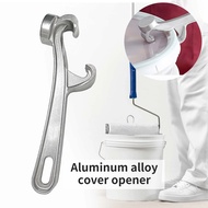 Aluminum Bucket Opener 5 Gallon Pail Opener Silver Buckets Lid Wrench Metal Can Opener Lid Remover T