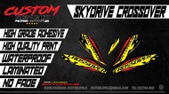Suzuki Skydrive Crossover Stock Decals Set