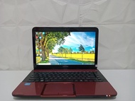 Laptop toshiba satellite L840 ram 8gb 300gb hdd processor intel core i5-3210M no minus dan normal