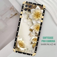 HP Latest SAMSUNG A22 4G Case - SAMSUNG A22 4G - SAMSUNG A22 4G Softcase - Pro Camera Softcase - Cas