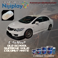 NIJIPLAY AIKKA CS162 COCONUT WHITE OLD SCHOOL SUPREME SOLID COLOUR 2K PAINT