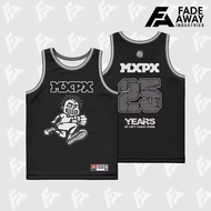 MXPX 25 YEARS BLACK BASKETBALL JERSEY