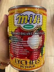 Mili Leci / Mili Lychee / Mili Kaleng / Kaleng Syrup 