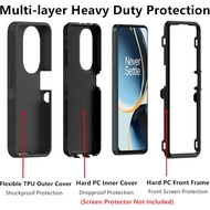 for Oneplus Nord N30 5G Case, Defender Case Heavy Duty Shockproof Dustproof 3 in 1 Rugged Protective