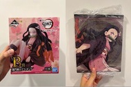 【禰豆子粉絲注意‼️】鬼滅之刃 竈門禰豆子 一番賞 B 賞 Figure 屏風 套裝