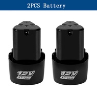 Baterai 12v Cordless Battery Batre Untuk Bor 12v Paket 1pcs Baterai 12v + charger Batrai Bor Cordles