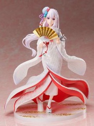 F:NEX 愛蜜莉雅 艾米莉亞 Emilia  白無垢  ver. 1:7 figure & 展示盒 手辦 模型 周邊 擺件 ， Re: 從零開始的異世界生活