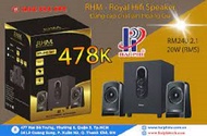 Loa Vi Tính 2.1 RHM RM240 hàng chính hãng.