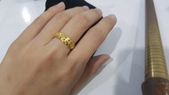 cincin emas asli kadar 875 model rante polos