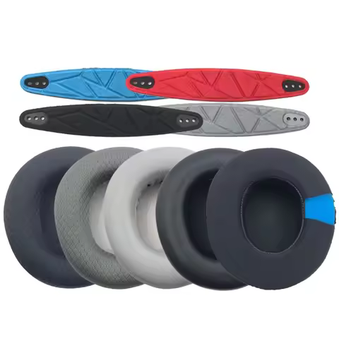 Replacement Pad Earpads Top Headband Cover Ear Cushion Compatible with Arctis Nova Pro Wired Nova 1/