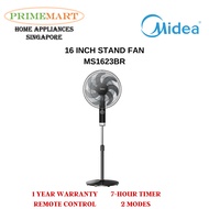 MIDEA STAND FAN 16 INCH MS1623BR - 1 YEAR LOCAL WARRANTY