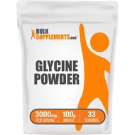 BulkSupplements.com Glycine Powder 100g (3.5 oz) - L-Glycine Powder, Glycine Supplements, Glycine 30