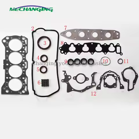 For SUZUKI VITARA BALENO ESTEEM 16V G16B Engine Seal Gasket Sets Engine Parts Full Set Automotive Sp