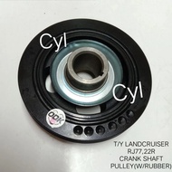 Toyota Landcruiser RJ77,22R Crank Shaft Pulley(W/Rubber)