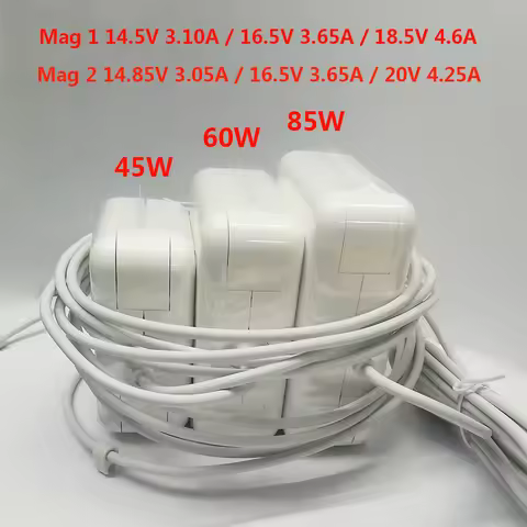 45W 60W 85W Power Adapter Compatible with MacBook Charger for MacBook Air/Pro Magsafe 1 / 2 Magnetic