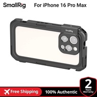 SmallRig กรงโทรศัพท์ 16 Pro Max กรงวิดีโอมือถือพร้อมชุดถือคู่สำหรับ iPhone 16 Pro / 16 Pro Max 4827 