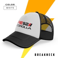 Toyota Corolla AE92 Small body Trucker Car Mesh Cap 17 (Toyota Accessories) AUTOMOTEEVE
