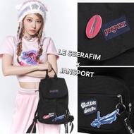 必入💫 SAKURA 背囊 ❤️⚡️ LE SSERAFIM x JANSPORT HIGHLANDS MINI PACK 宮脇咲良 Superbreak Plus  中村一葉 KAZUHA 韓國限定