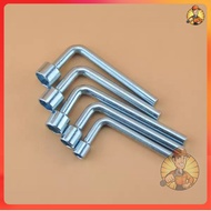 L-shape Car Tyre Socket Wrench Convenient Removal Pry Tool