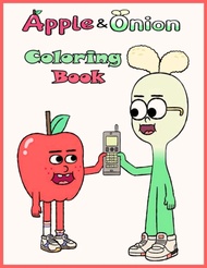 Apple & Onion Coloring Book: Apple & Onion coloring book for kids and Apple & Onion fans, Diamond Co