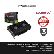 COLORFUL GEFORCE RTX5060TI GAMING DUO 16GB GDDR7 GRAPHICS CARD(3YW)