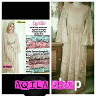 Gamis nagita/dress nagita 185000